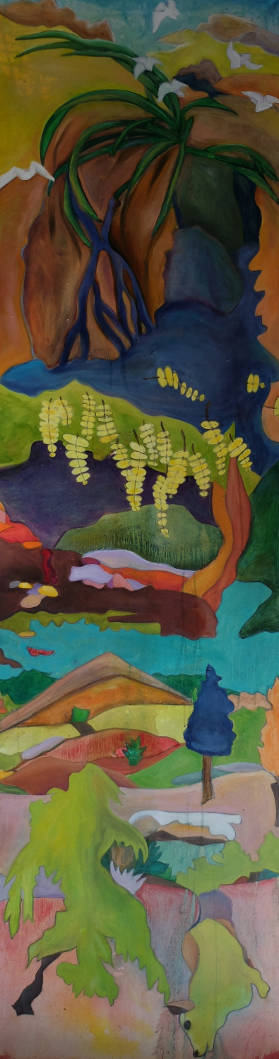 Landschaft im Hochformat