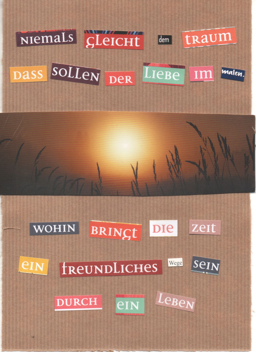 Lyrik als Collage