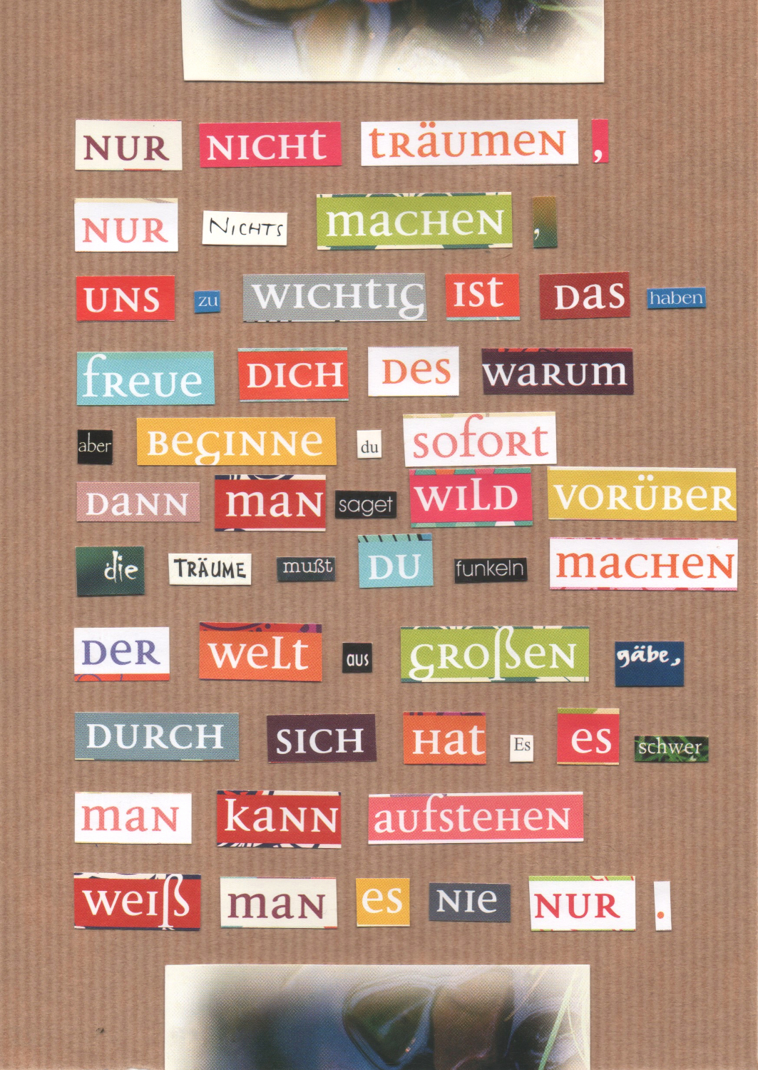 Lyrik als Collage